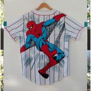 Marvel The Amazing Spider-Man Baseball Jersey Size M